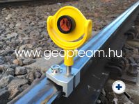 Vasúti sínperem-mérő adapter