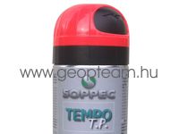 Soppec Tempo TP rövid időtartamú piros jelölő festék